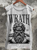Men's Zeus Wrath 1680 Retro Art Print Tank Top