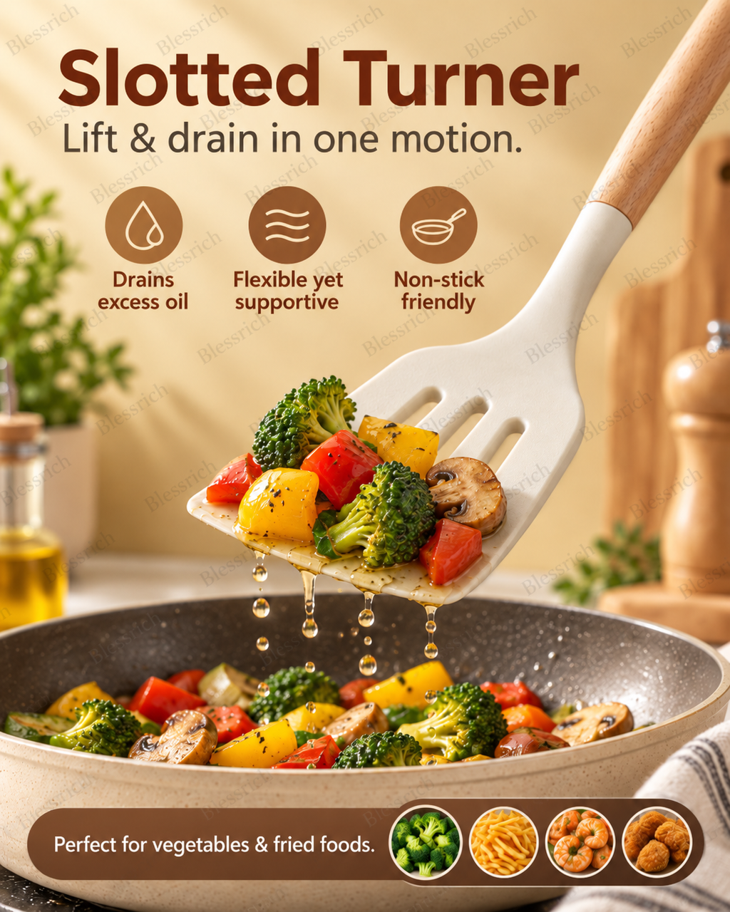 📢🏆Silicone Kitchen Utensils – Choose Your Everyday Essential