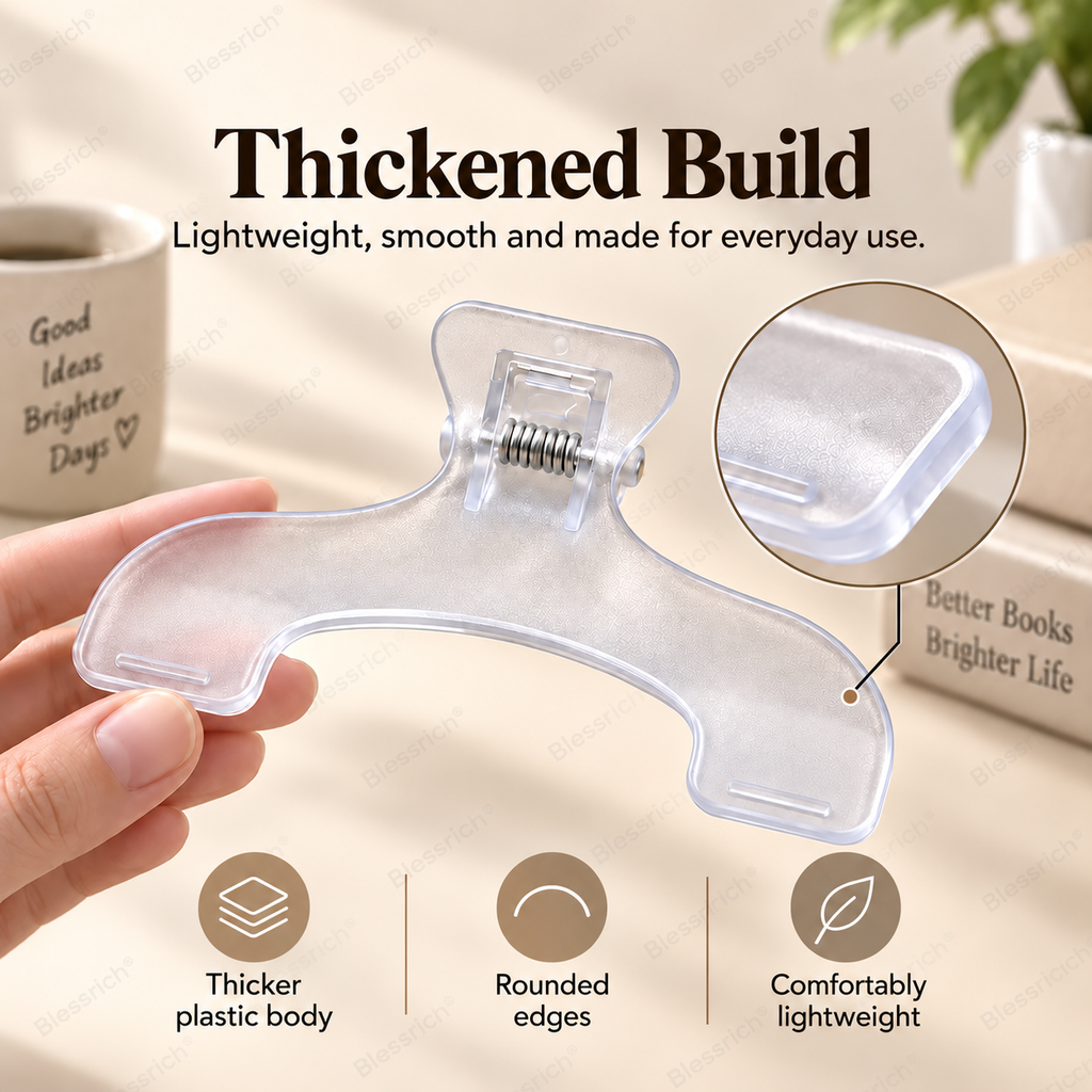 Curved Book Page Holder