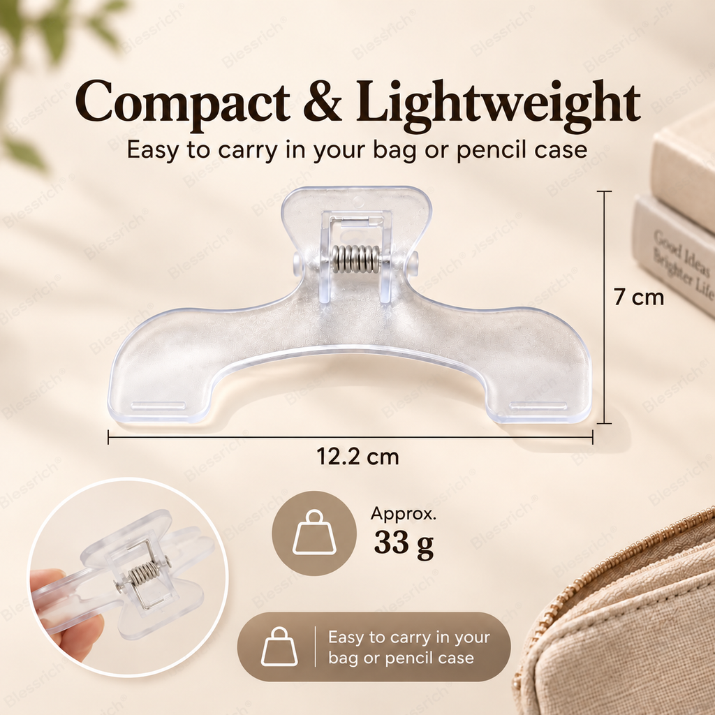 Curved Book Page Holder