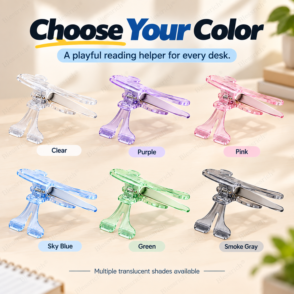 Curved Book Page Holder - 12° Raised Reading Support