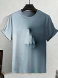Men's The Middle Finger Is About To Break Through Art Print T-Shirt