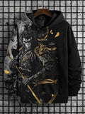 Men's Chinese Myth Monkey King Wukong Art Print Casual Hoodie