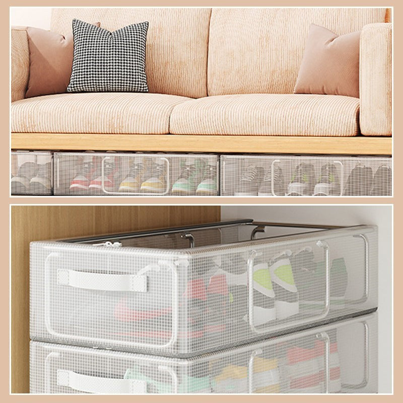 PVC Shoe Storage Box - Waterproof & Foldable