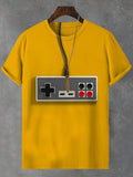 Men's Vintage Gaming Graphic Print T-Shirt