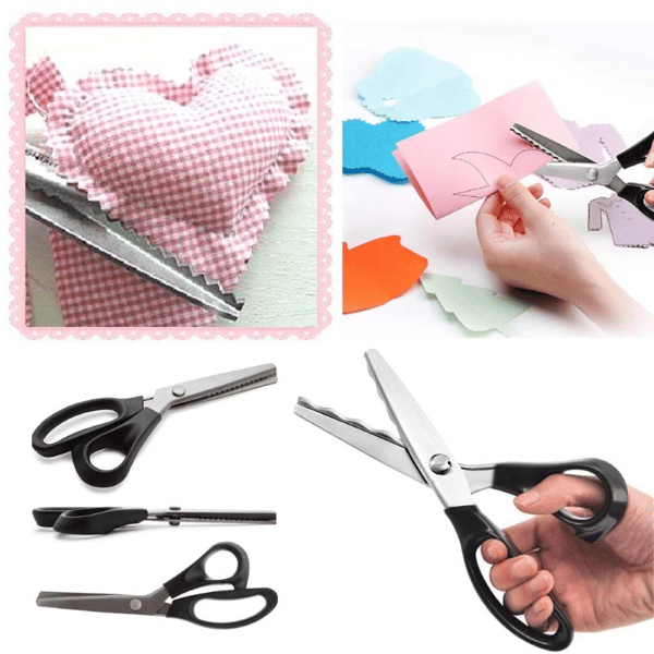 ✨DIY Serrated Sewing Scissors – Precise and Easy to Use