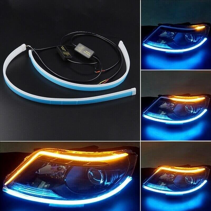 ⏳⏰Flexible Car LED Flow Type Auto Signal Light (2 Pcs)🚗💡