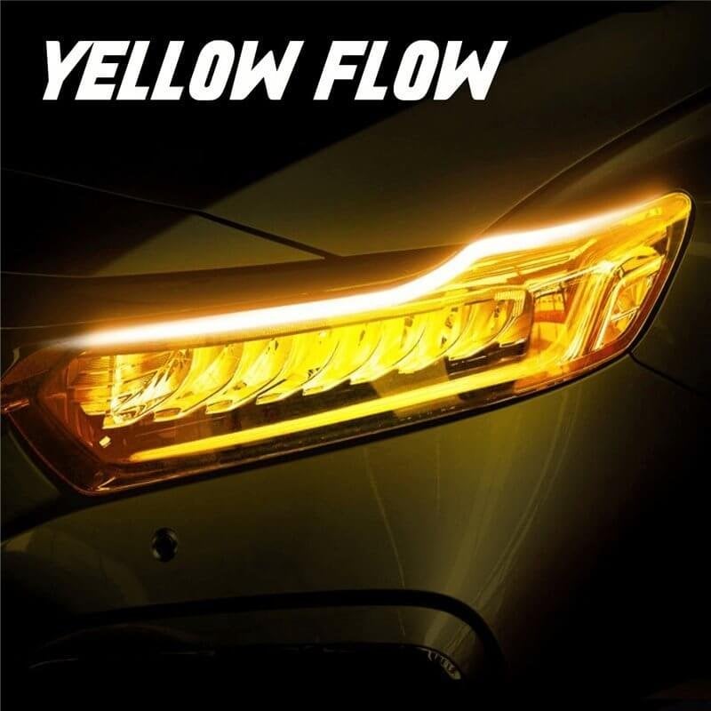 ⏳⏰Flexible Car LED Flow Type Auto Signal Light (2 Pcs)🚗💡