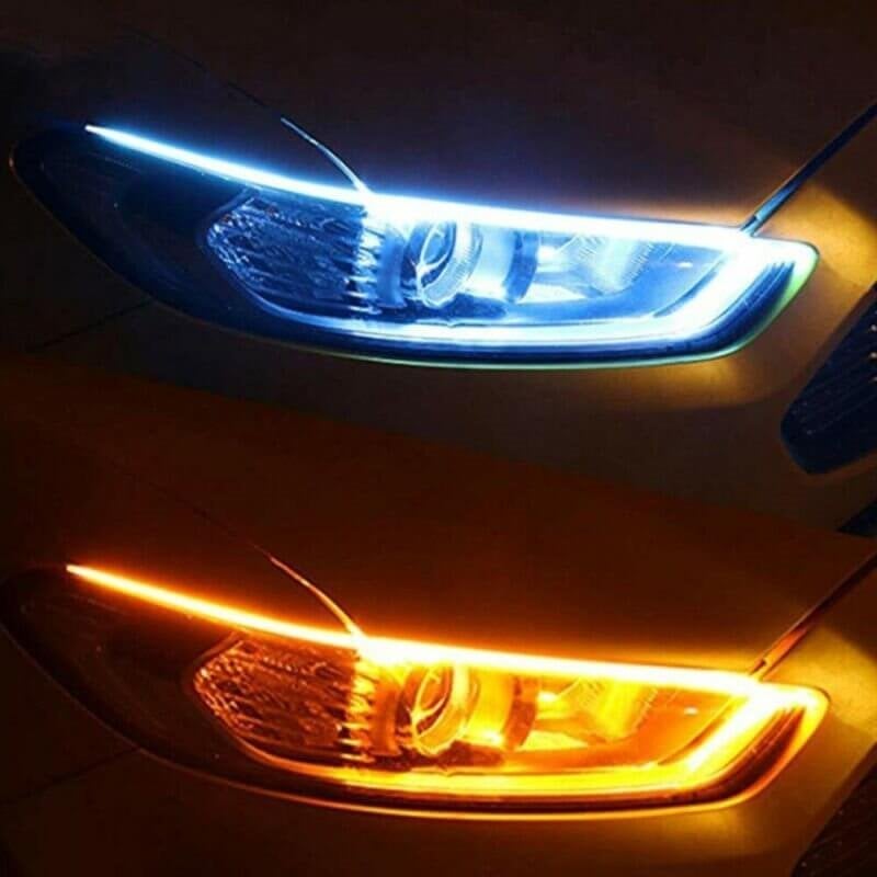⏳⏰Flexible Car LED Flow Type Auto Signal Light (2 Pcs)🚗💡