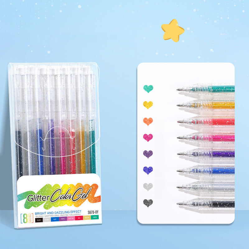 ✨LAST DAY SALE ONLY 14.99＄!!🎁Glitter Gel Pen Set