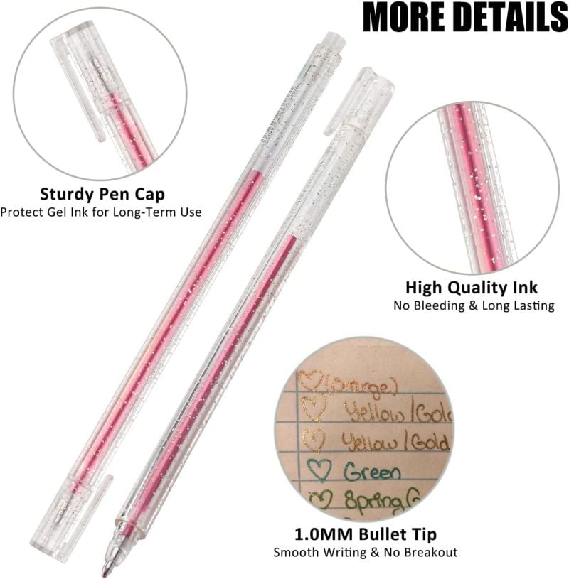 ✨LAST DAY SALE ONLY 14.99＄!!🎁Glitter Gel Pen Set