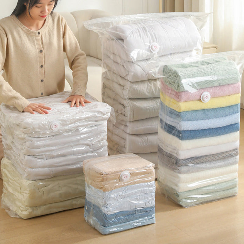 🧳✨Spring Sale 50% OFF 🔥Extra Large Vacuum Storage Bag - Press To Exhaust