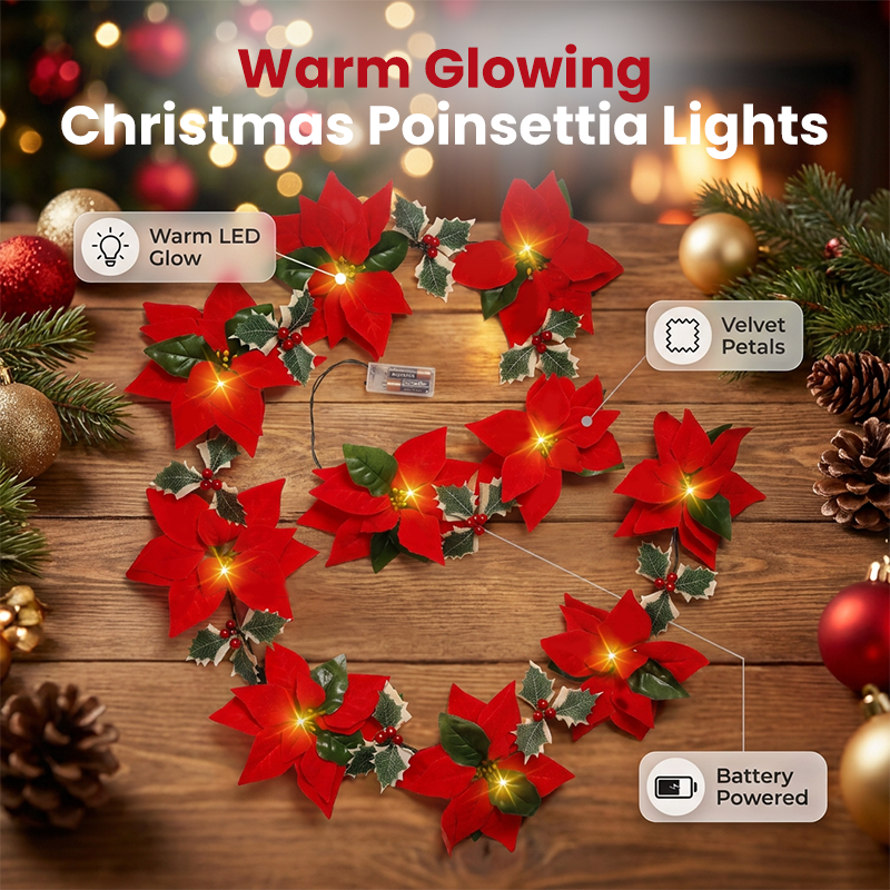 🏆50% OFF! 🎄Festive atmosphere String Lights – Add a Warm Holiday Glow ✨