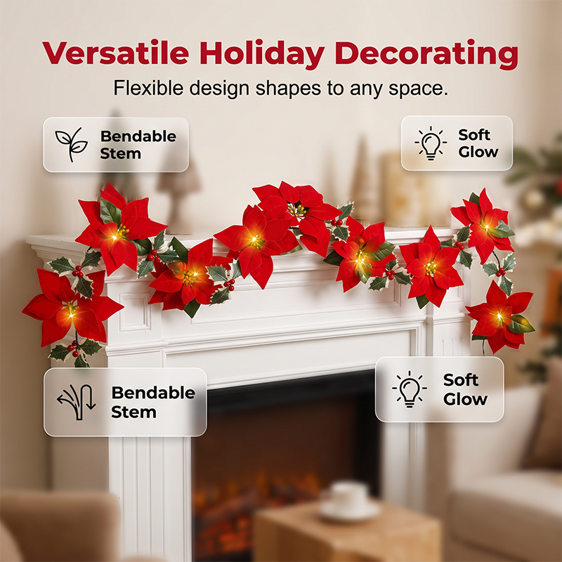 🏆50% OFF! 🎄Festive atmosphere String Lights – Add a Warm Holiday Glow ✨