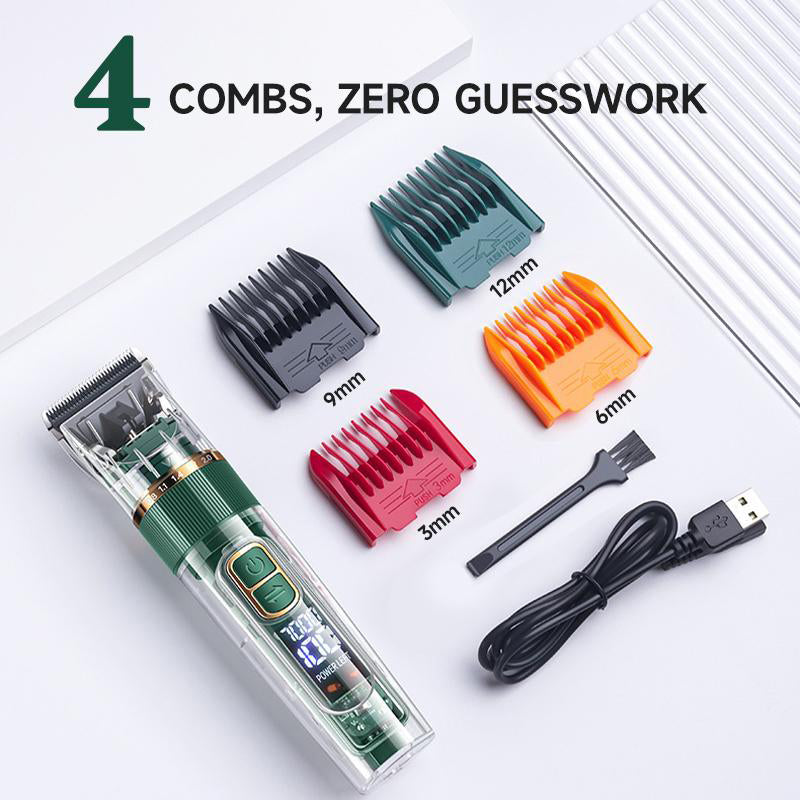 📢50% OFF! ⏰ Groom in Peace – Ultra-Quiet Clipper Even Sensitive Pets Love! 🐾✨