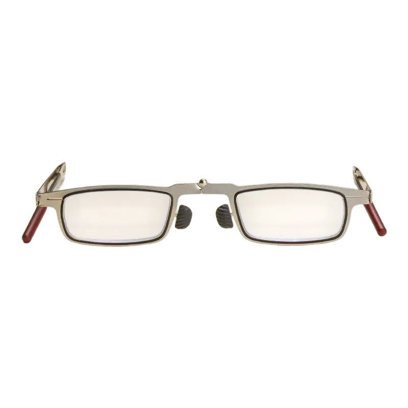 Ultra-Thin Foldable Reading Glasses with Attachable Phone Case and Kickstand