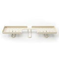 🥳2026 HOT SALE🥳💞50% OFF!✨ 💝Steel Folding Storage Rack—A storage rack that requires no drilling and can be mounted above a faucet, featuring adjustable brackets for smooth drainage and easy cleaning with a damp cloth