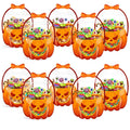 Halloween Transparent Pumpkin Favor Bags（10 tablets per package）