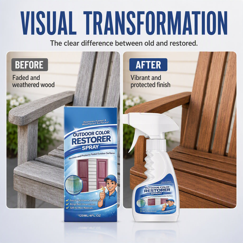 🥳2026 HOT SALE🥳🛡️ 60% OFF! All-Season Wood Restorer – Penetrates deep to restore colour & creates protective shield against UV & moisture. Keep your garden furniture looking new! 🌳💪