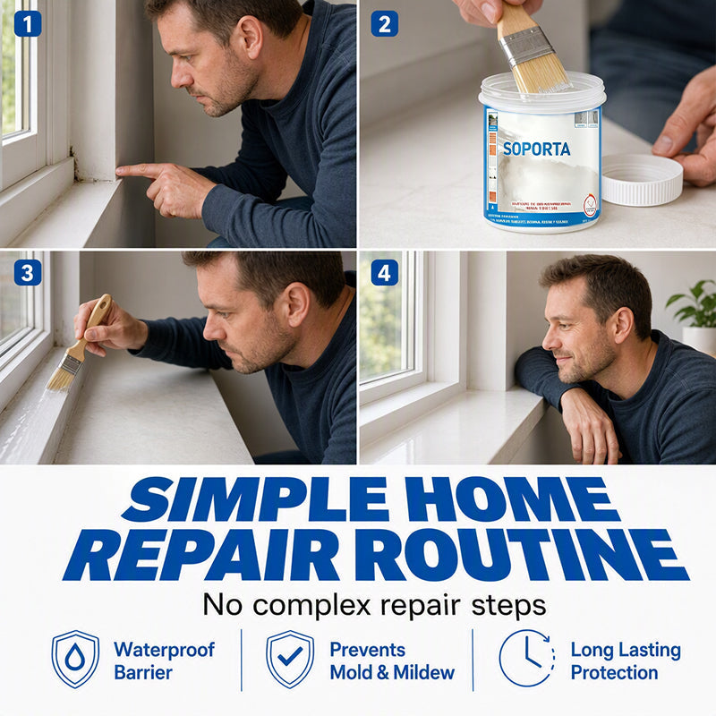 💧60% OFF NOW! Multi‑Surface Waterproof Repair Sealant – Clear Leak Sealant Coating, Invisible Anti‑Leak Protective Coating for Cracks Walls Roof Pipes
