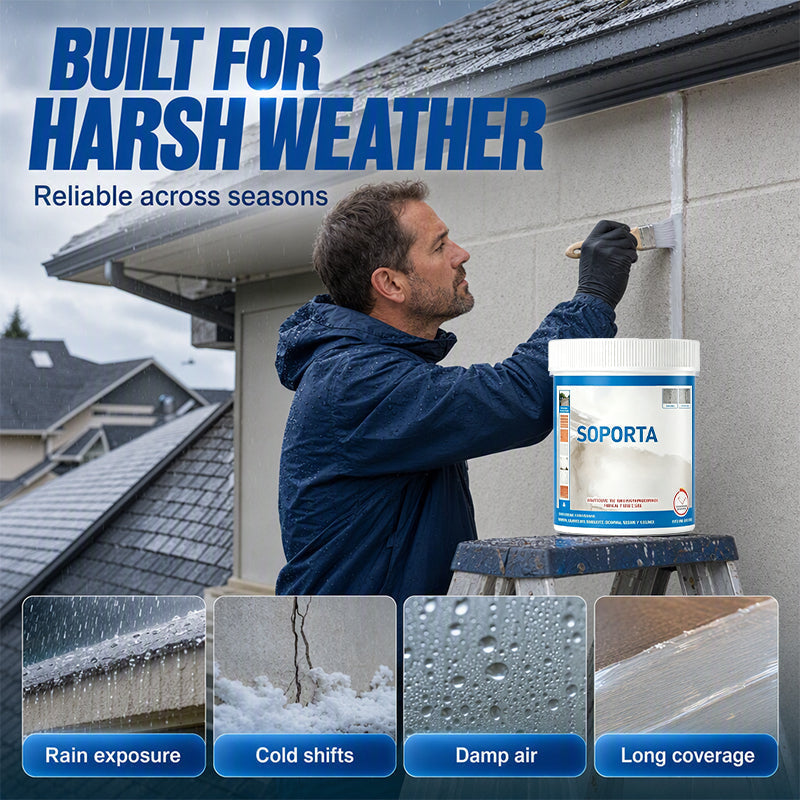 💧60% OFF NOW! Multi‑Surface Waterproof Repair Sealant – Clear Leak Sealant Coating, Invisible Anti‑Leak Protective Coating for Cracks Walls Roof Pipes