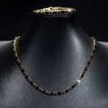 ⏳Time-Limited Special⏰Sparkling Jewelry Set for Men – Statement Cubic Zircon, Refined Street Luxe & Adjustable Fit ⛓️