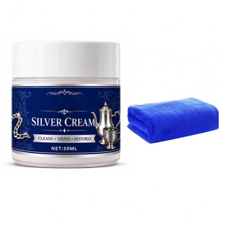🥳2026 HOT SALE🥳🔧 50% OFF! Silver Shine Restoring Cream – Removes heavy tarnish & oxidation, restores mirror-like brilliance. Forms protective shield – keeps silver gleaming for weeks! 💎🛡️