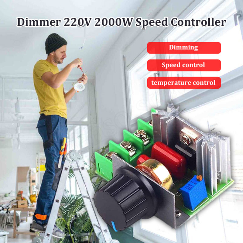 ⚡ 57% OFF | 2000W AC Voltage Controller