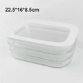🍱50% OFF! 👀 Clear Fridge Storage Container with Lid – Transparent Visibility, Stackable Design & 3 Size Options – Organize Your Fridge Effortlessly ✨