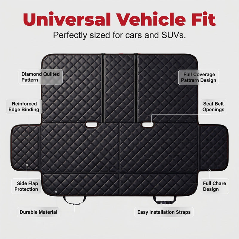 ⏳Time-Limited Special⏰Dog Car Seat – From ! Waterproof, seatbelt openings & foldable. Clean car, happy pet – grab yours! ✅