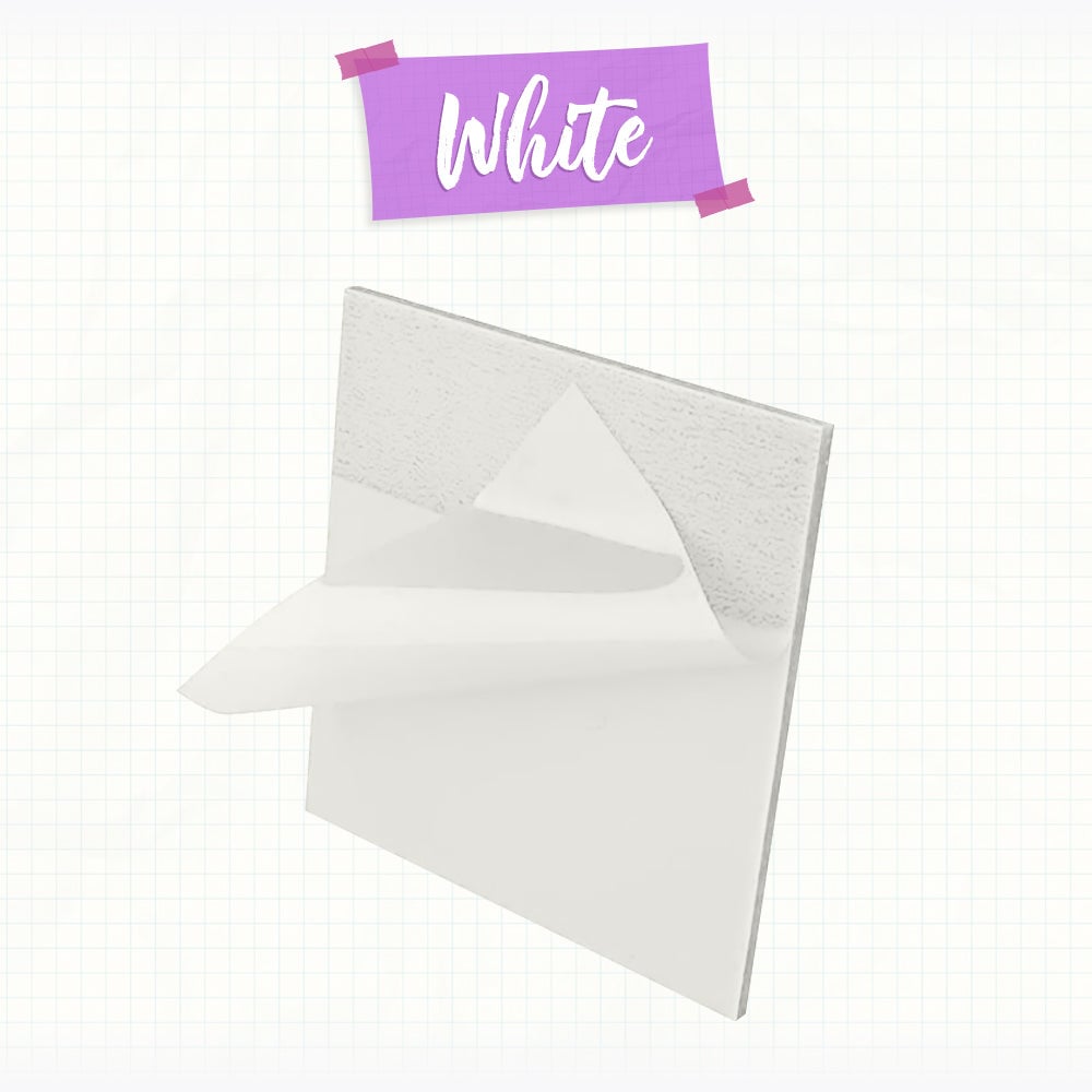 5 Pieces Transparent Sticky Notes (250 Sheets)