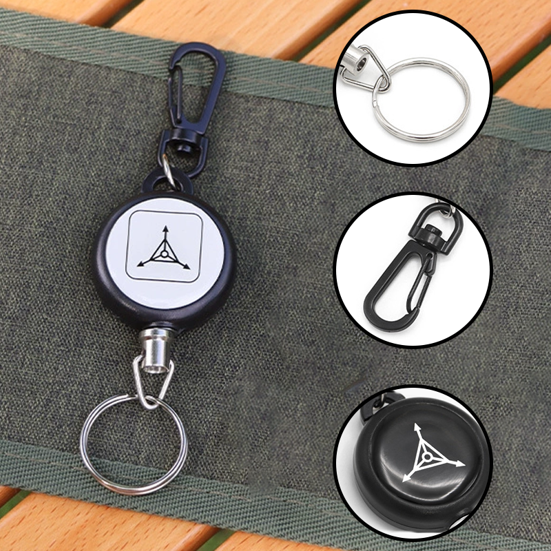 Heavy-Duty Retractable Keychain