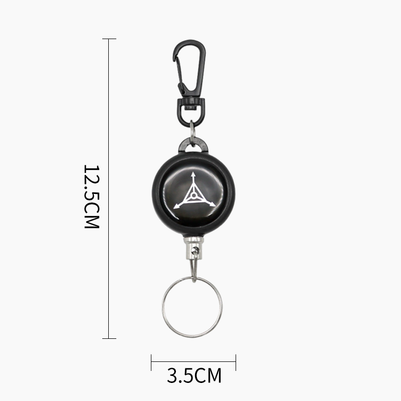 Heavy-Duty Retractable Keychain