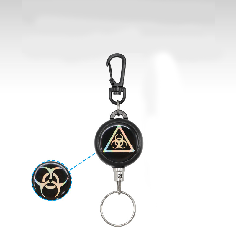 Heavy-Duty Retractable Keychain