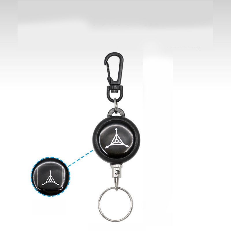 Heavy-Duty Retractable Keychain
