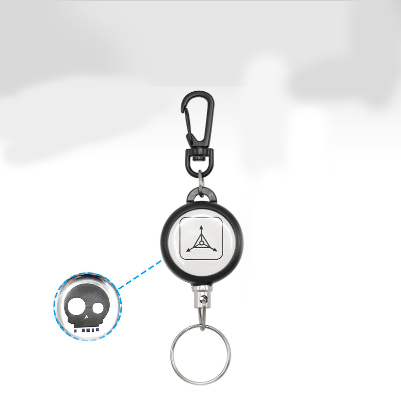 Heavy-Duty Retractable Keychain