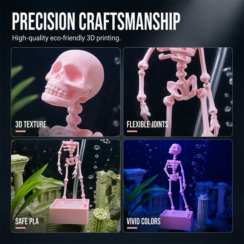 ⏳🔥LIMITED-TIME 50% OFF! ⏰💧Dancing Skeleton Aquarium Bubbler💀