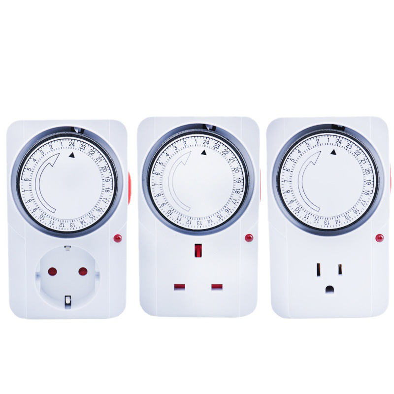 24-Hour Mechanical Plug-in Timer Socket