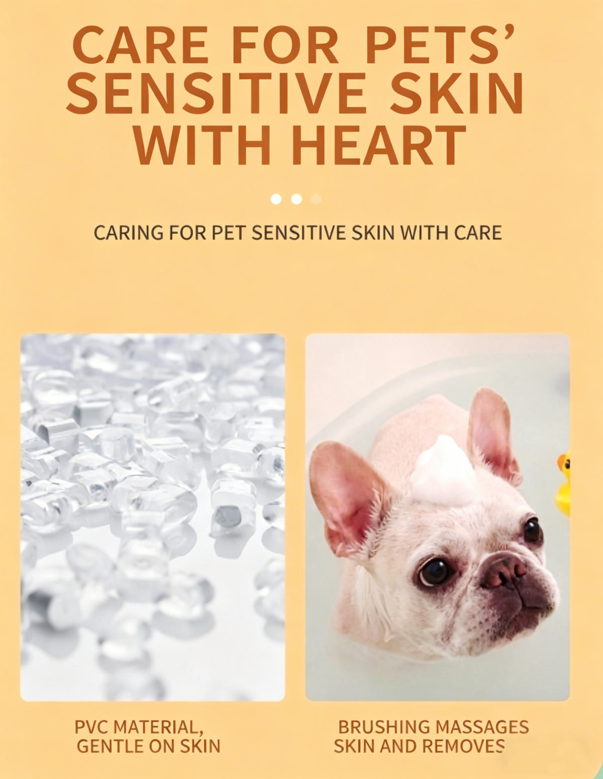 Silicone Pet Massage Glove | Lathers Easily & Removes Loose Fur