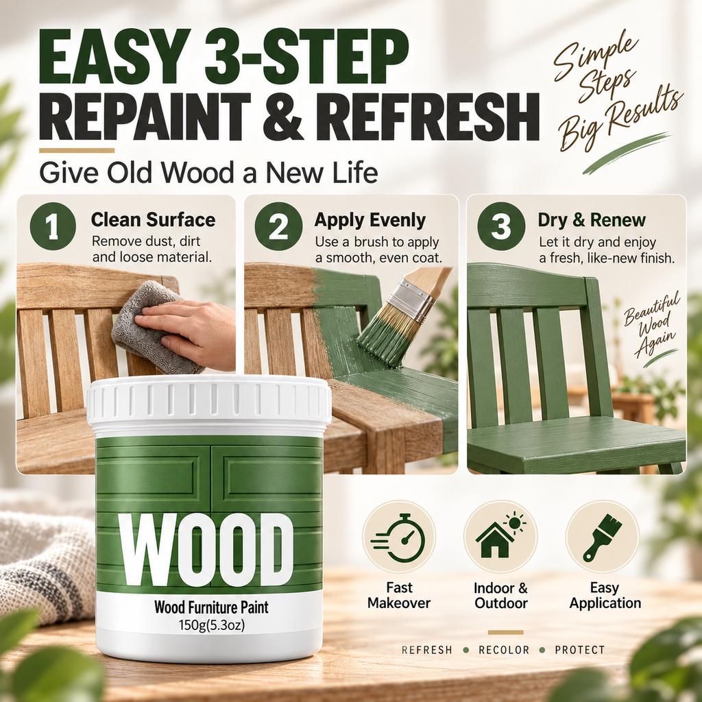 Waterborne Wood Paint Eco-Friendly Furniture Refinishing Paint