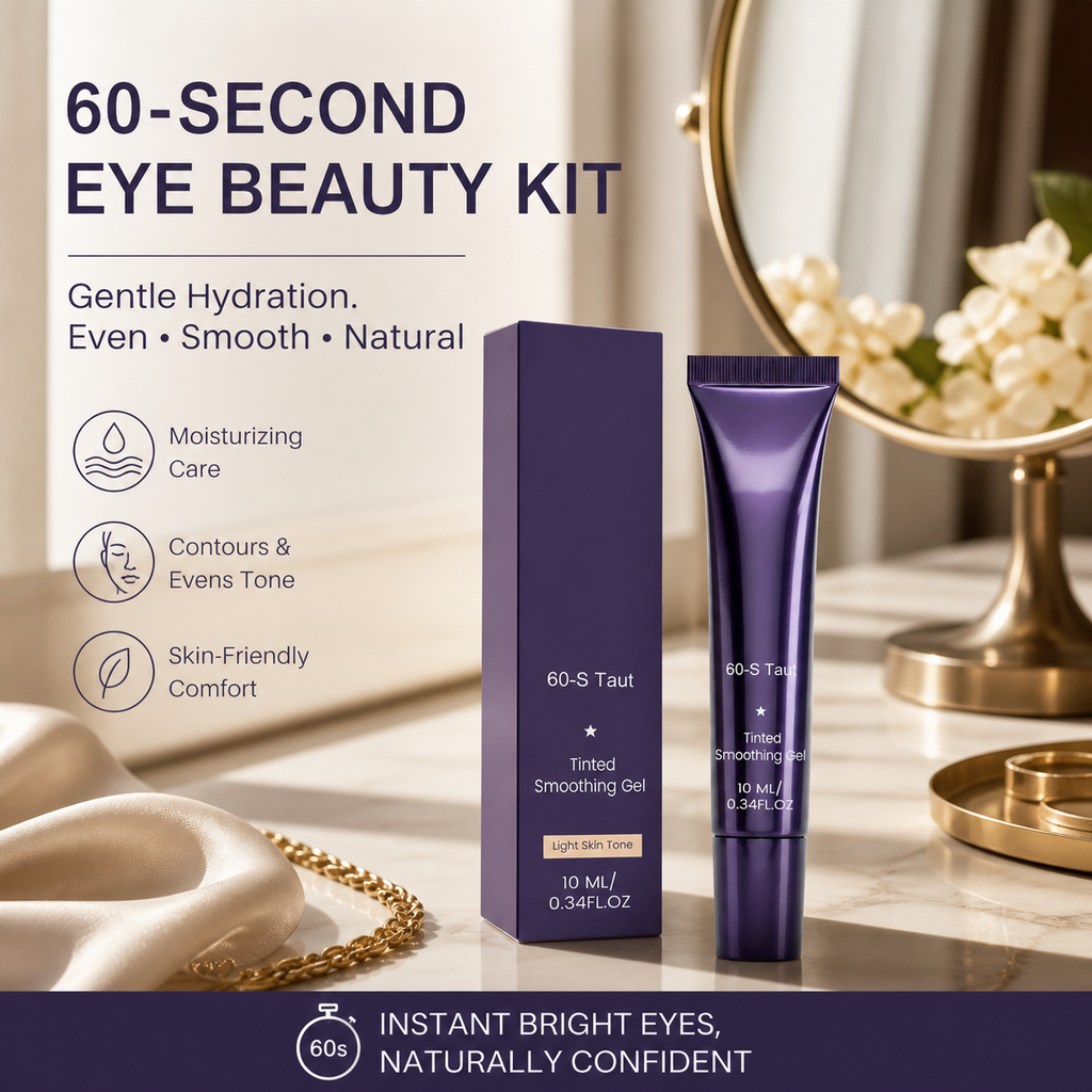 💰 Big Savings - 50% SALE🔥60-Second Eye Makeup Set – Tinted Firming Eye Gel for Puffiness & Under-Eye Bags