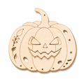 ⏰ Halloween Wooden Pumpkin Craft Kit | DIY Wind Chime 🎃